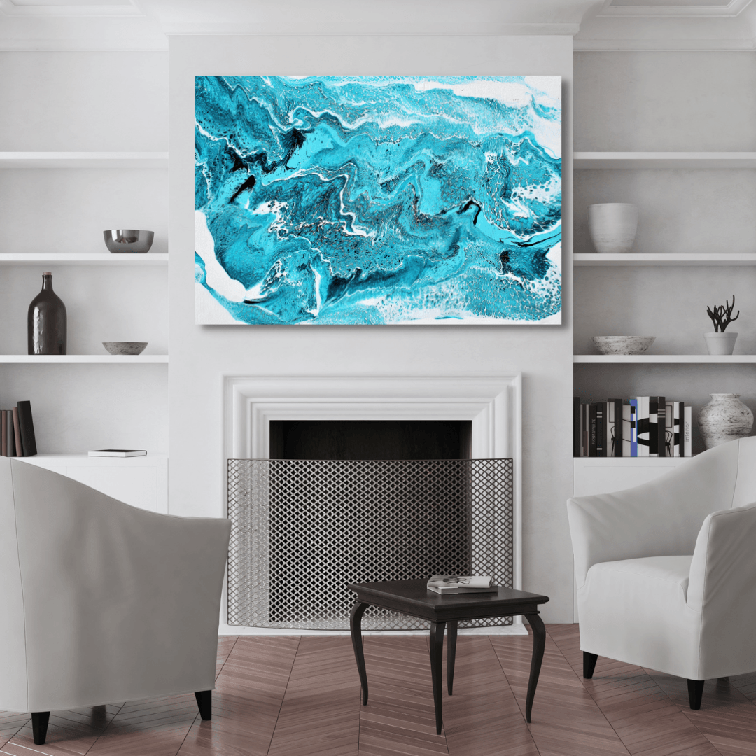 Ocean painting canvas 