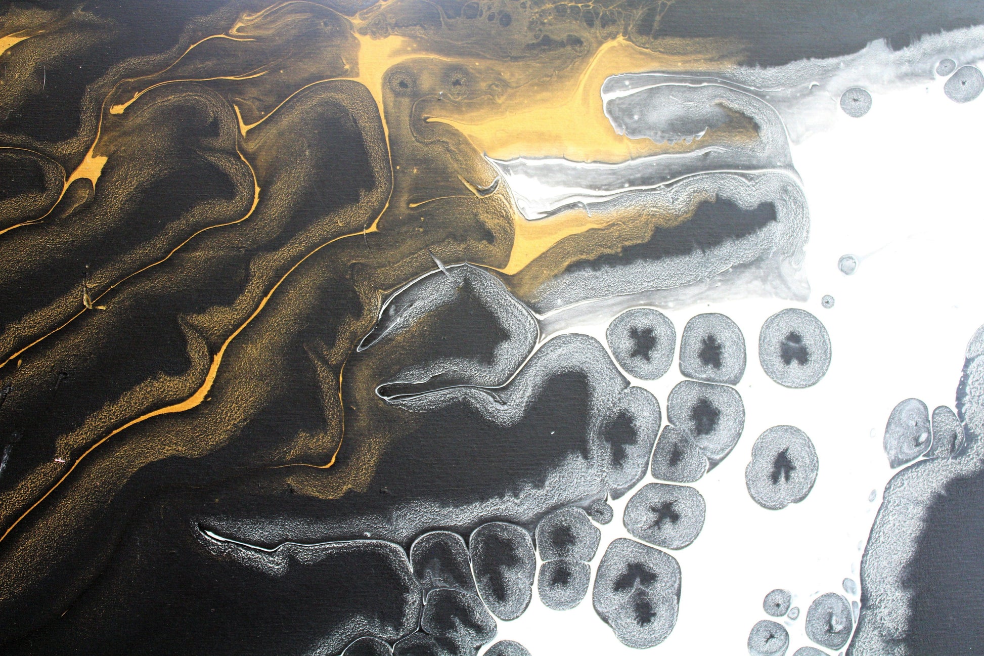 Gold tide - Vortex Artwork 